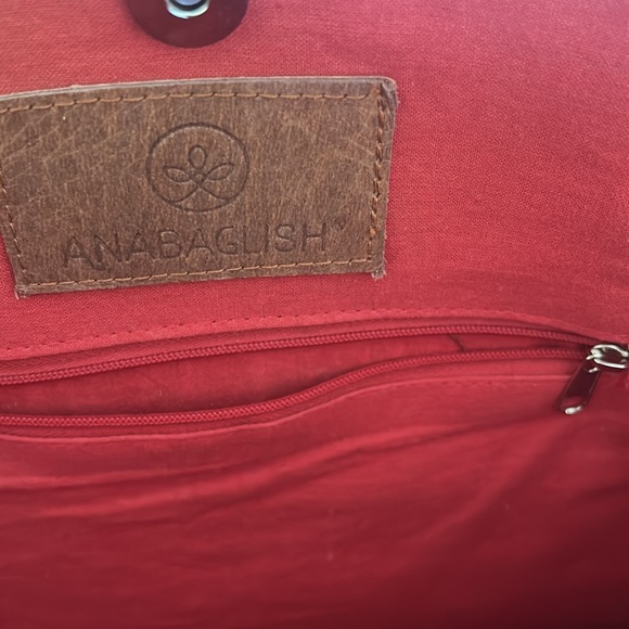 Anabaglish Raffia Boho Colorful Striped Tote Bag - Picture 9 of 10